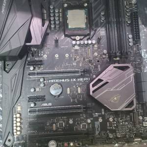 Asus ROG MAXIMUS IX HERO Intel Z270 ATX 頂配RGB底板／Mainboard, (合Intel Core...