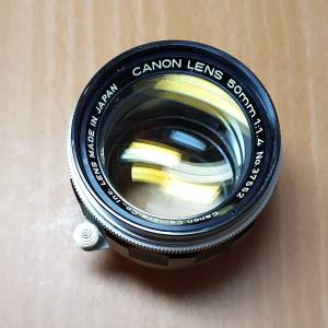 Canon 50mm F1.4 LTM