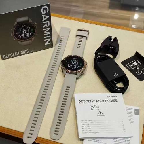 佳明MK3i 43mm高端智能潛水電腦錶