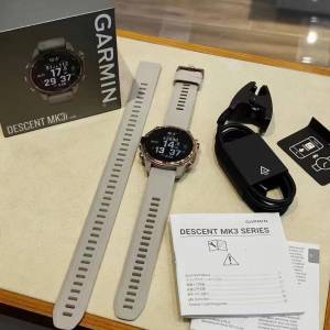 佳明MK3i 43mm高端智能潛水電腦錶