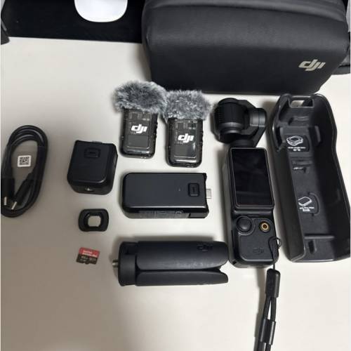 dji pocket 3 cobom  還有1年care（有盒）換x5