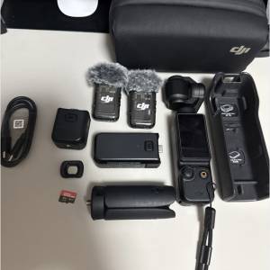 dji pocket 3 cobom  還有1年care（有盒）換x5