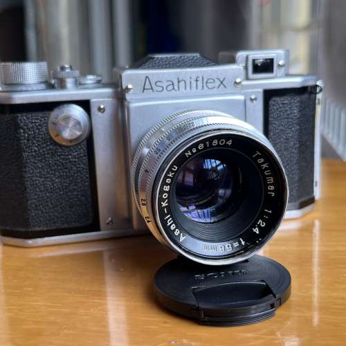 Asahiflex IIB No.64813 58mm f/2.4 M37-mount No.61804