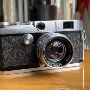 Canon L3旁軸底片相機 Canon Serenar 50/1.8 L39-mount