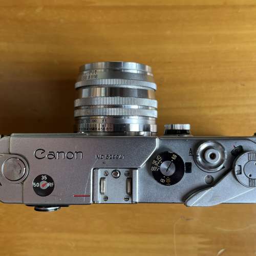 Canon L3旁軸底片相機 Canon Serenar 50/1.8 L39-mount