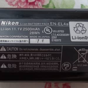 Nikon D3s EN-EL4a 鋰離子充電池