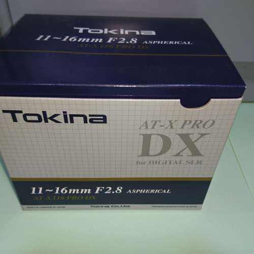 Tokina 鏡頭 11-16mm f2.8 sony A-mount