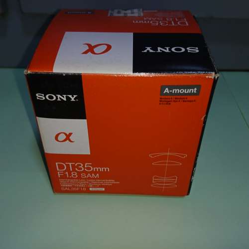 Sony A-mount 鏡頭 35mm f1.8