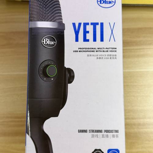 Logitech 羅技 Blue Yeti X Professional Streaming USB Microphone 專業 直播 USB ...