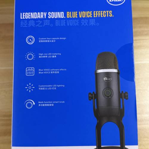 Logitech 羅技 Blue Yeti X Professional Streaming USB Microphone 專業 直播 USB ...