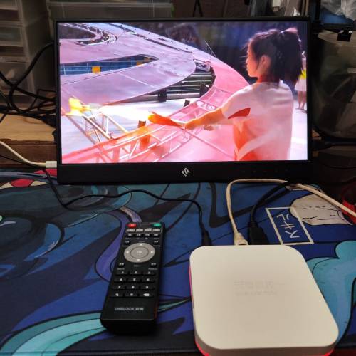 維辰思15.6寸wcsdq4可攜式顯示器。Touch screen.