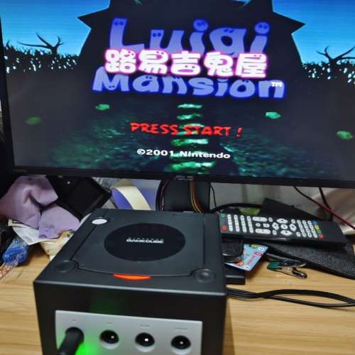 Nintendo GameCube 任天堂遊戲機 手制火牛 av線 GC2SD 128gb sd 卡