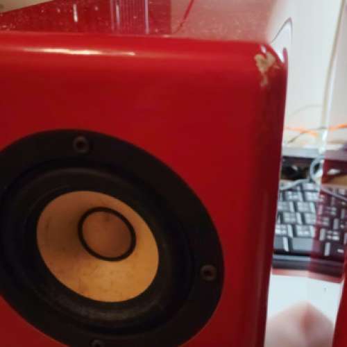 放國產名物.aune x3.紅欅木同軸坐枱喇叭一對=$350