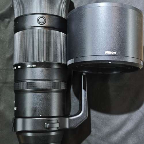 Nikon 180-600 Z 尼康 180mm 600mm 行貨有單已過保 有證 有罩有盒 99%new 鏡片通透...