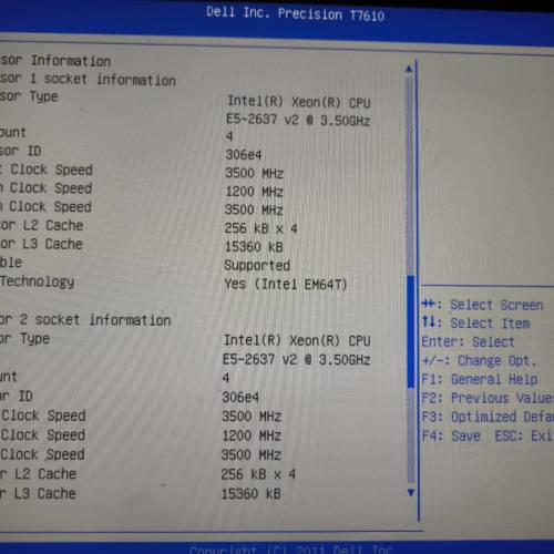 Dell T7610 Workstation Xeon E5 128GB Ram Nvidia Quadro K4200