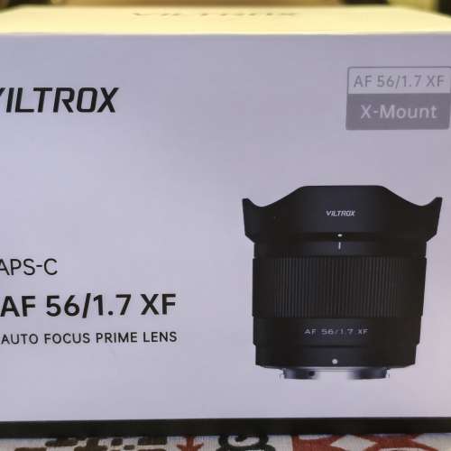 VILTROX AF 56mm f1.7 For Fujifilm X-mount
