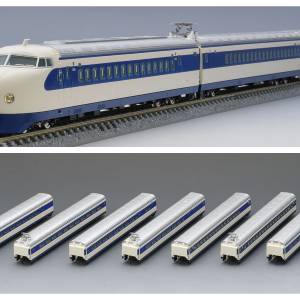 TOMIX 98885,87 國鉄 0-1000系東海道・山陽新幹線基本/増結セット