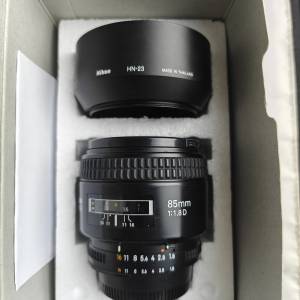 Nikon Af 85mm f1.8D *for Nikon DSLR
