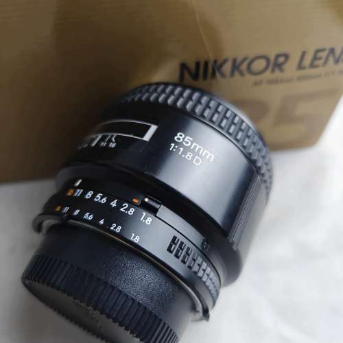 Nikon Af 85mm f1.8D *for Nikon DSLR