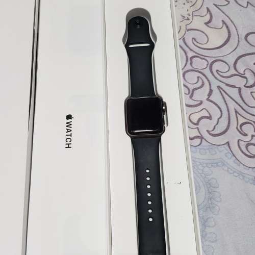 Apple iWatch 3  38mm 全套連充電連盒裝說明書