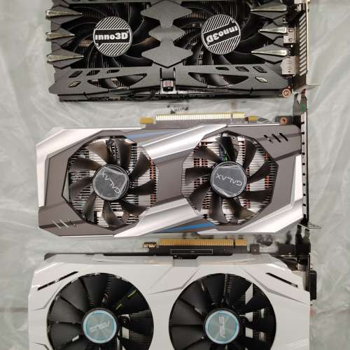 inno3D & GALGX NVIDIA GeForce GTX1060 6GB PCIe Display Card 85% New