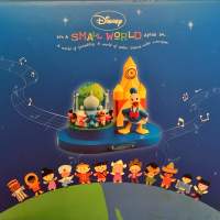 全新未拆連盒 渣打銀行 迪士尼世界真細小旋轉音樂盒連鐘