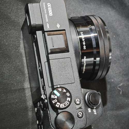 sony a6500 + 索尼 16-50 E PZ 16mm 50mm 16 50 98%new 冇盒冇單冇保 跟2電一充連...