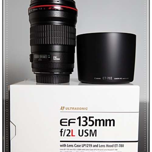 canon 銘鏡 Canon EF 135mm F2 L USM