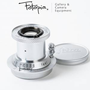 || Leica Elmar 50mm F3.5 LTM - Silver / A36 / red scale $5800 ||
