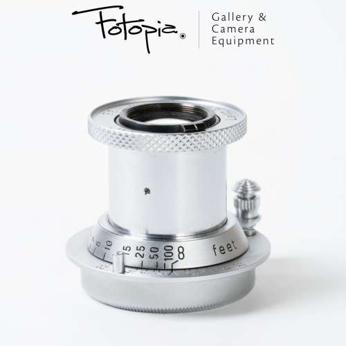 || Leica Elmar 50mm F3.5 LTM - Silver / A36 / red scale $5800 ||