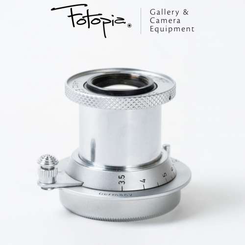 || Leica Elmar 50mm F3.5 LTM - Silver / A36 / red scale $5800 ||