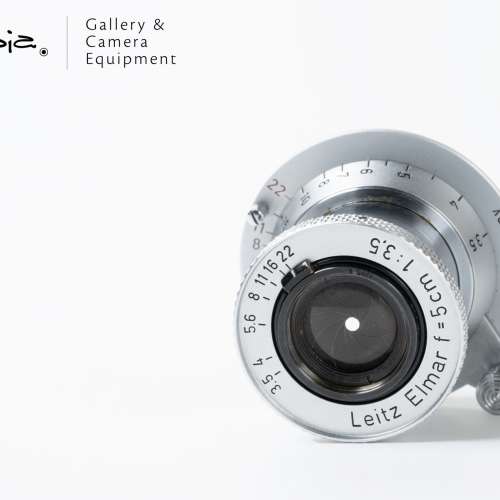 || Leica Elmar 50mm F3.5 LTM - Silver / A36 / red scale $5800 ||