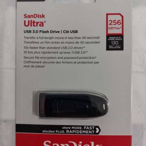 全新256GB SanDisk USB 手指 (USB 3.0) 一隻