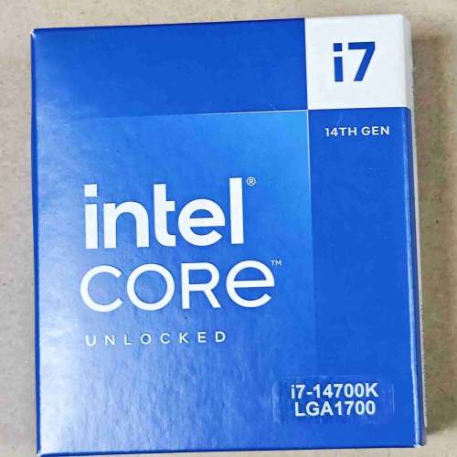 全新美版 Intel Core i7-14700K 處理器  荃灣站交收