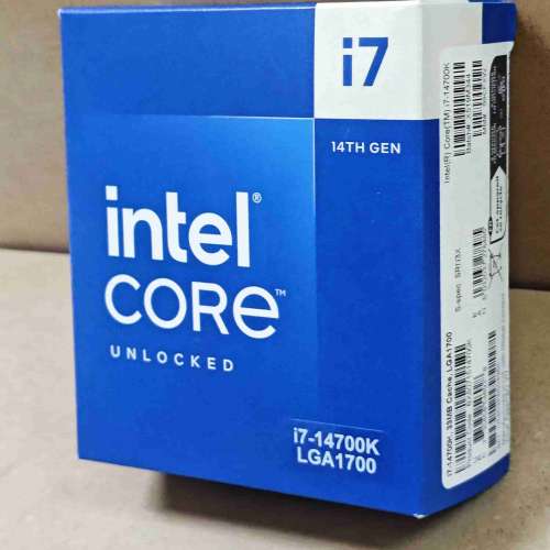 全新美版 Intel Core i7-14700K 處理器  荃灣站交收