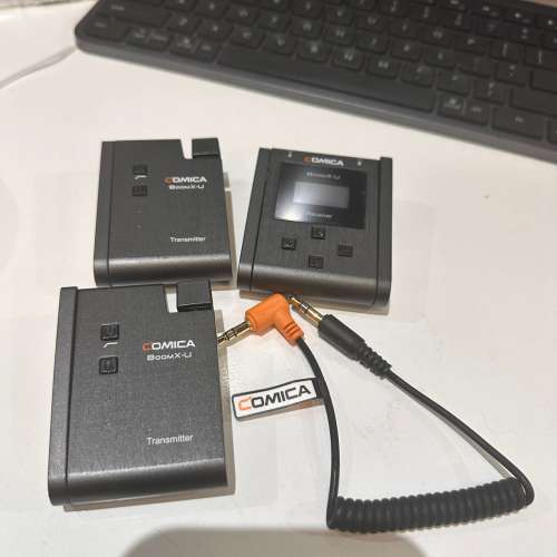 Comica BoomX-U UHF U2 1拖2 無線收音咪