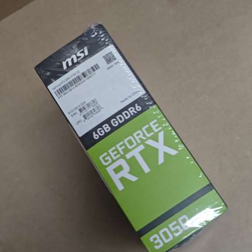 显卡：微星 RTX 3050 LP 6G 2风扇（新）