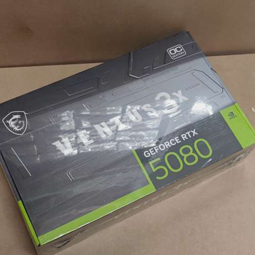 显卡：微星 RTX 5080 16G 3X OC PLUS(全新)