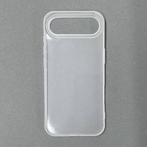 iPhone 17 AIR 磨砂透白 軟身機殼 Transparent White matt finish soft case