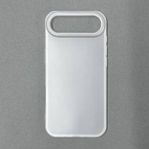 iPhone 17 AIR 磨砂透白 軟身機殼 Transparent White matt finish soft case
