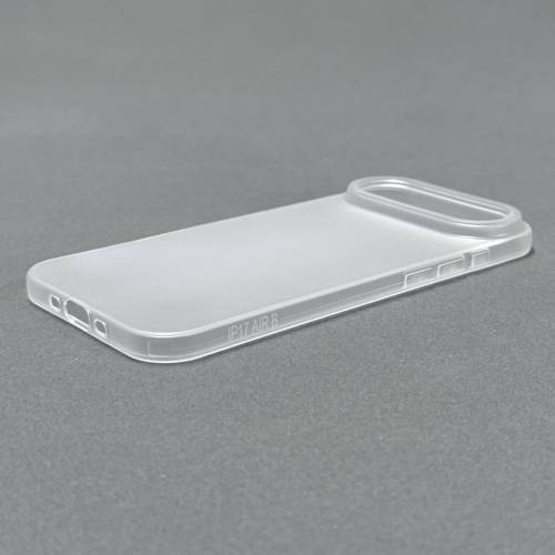 iPhone 17 AIR 磨砂透白 軟身機殼 Transparent White matt finish soft case