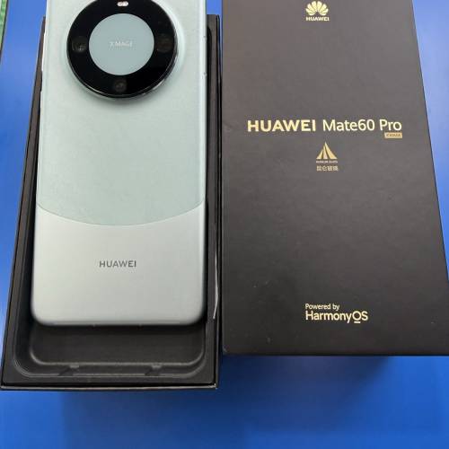 Huawei Mate 60 pro 12+256gb 9成新 功能全正常 任驗 已安裝Google  淨機 有盒