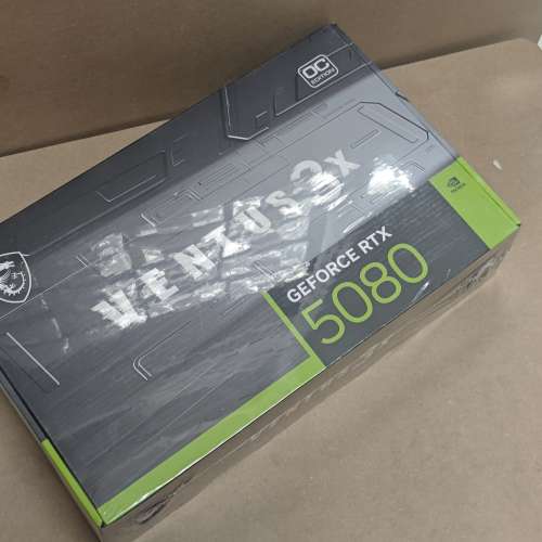 显卡：微星 RTX 5080 16G 3X OC PLUS(全新)