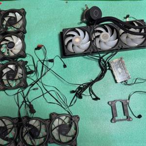 Cooler Master MASTERLIQUID ML360水冷 mf120 halo argb風扇