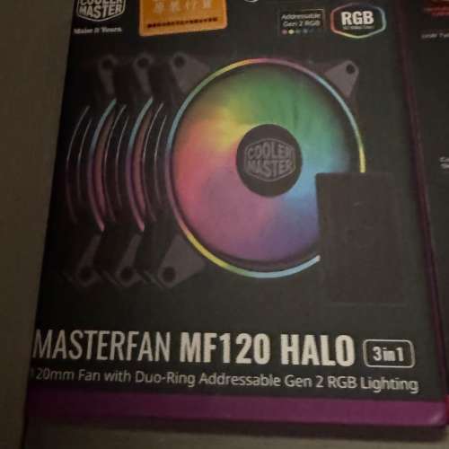 Cooler Master MASTERLIQUID ML360水冷 mf120 halo argb風扇