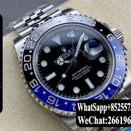 勞力士 Rolex 格林尼治型II 系列 m126710blnr-0002 40mm 藍黑圈