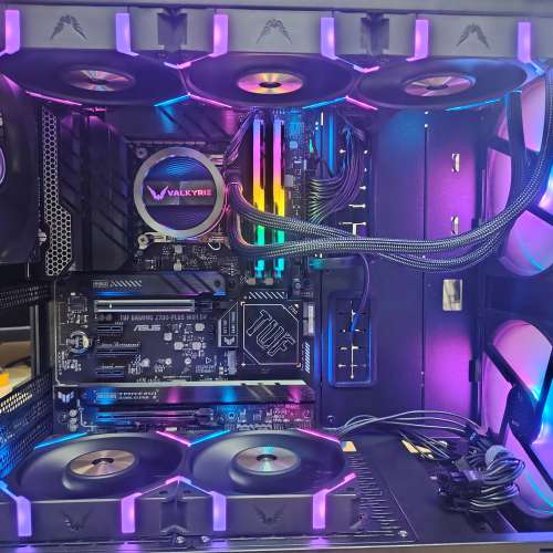 Intel i9 13900k es asus tuf 板水冷火牛 gaming pc