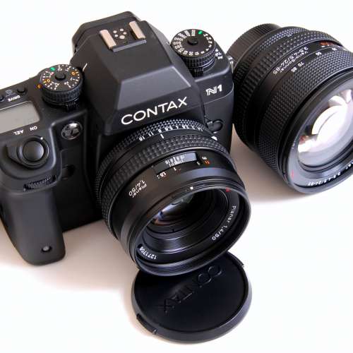 全套出讓Contax N1 Body + Contax 50mm f1.4 N  + CONTAX AF 24-85mm F3.5-4.5 N