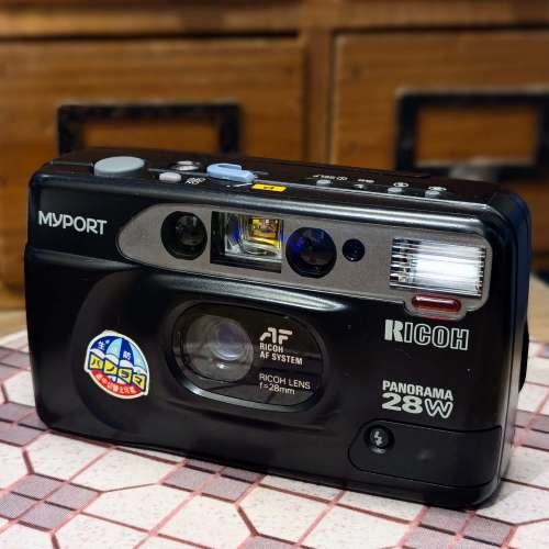 Ricoh MYPORT Panorama 28W 非GR1 香港製造廣角菲林機