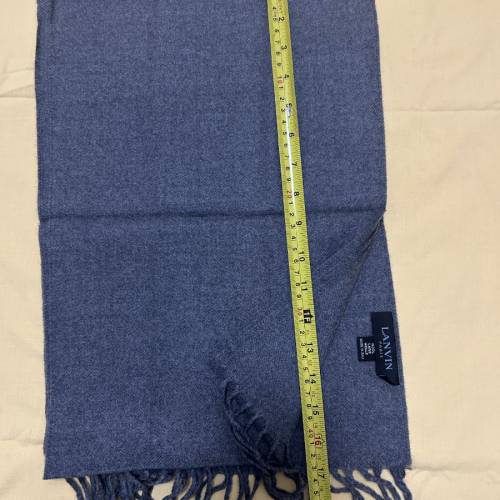 全新 意大利産 LANVIN 羊毛頸巾